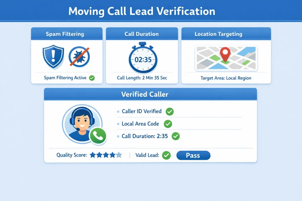 How Moving Call Leads Are Verified