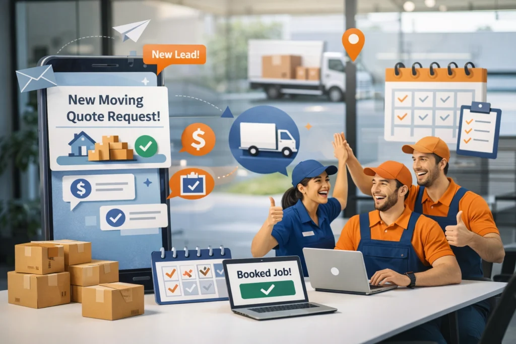 Start Receiving Shared Local Moving Leads